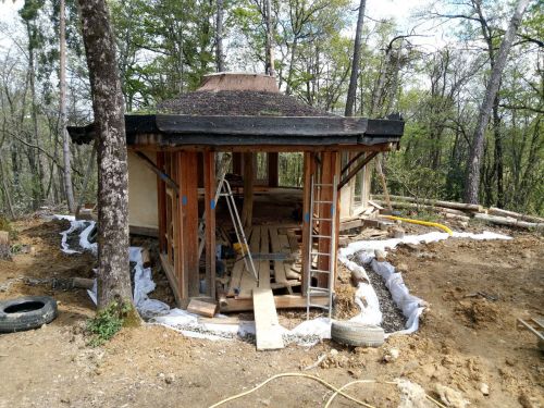 Structure ronde charpente auto-portée