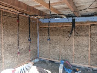 Chantier pédagogique Electricité / Isolation / ossature bois