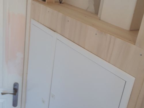 Création d'un coffrage blindé autour d'un tableau / compteur électrique