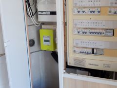 Création d'un coffrage blindé autour d'un tableau / compteur électrique