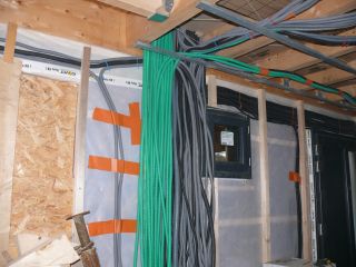 Installation des gaines