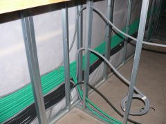 Installation des gaines