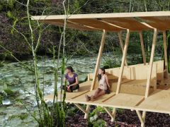 La cabane du filon bleu
