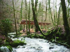 La cabane du filon bleu