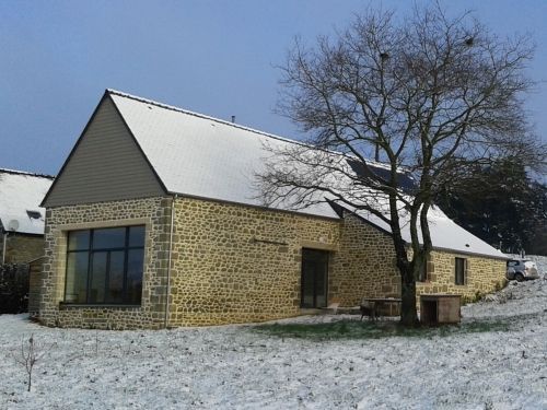 2014 - COGLES - Rénovation d'une grange et transformation en maison passive