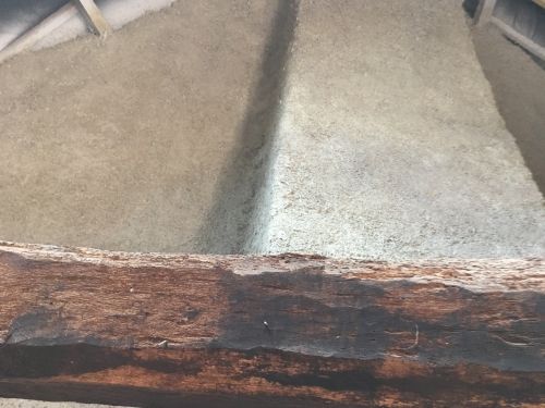 Projection chaux chanvre