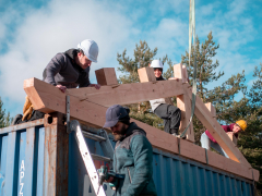 Construction d'une charpente