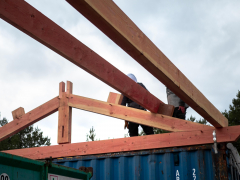 Construction d'une charpente