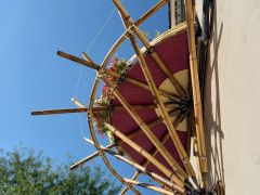 Jardinière Balcon - Bambou