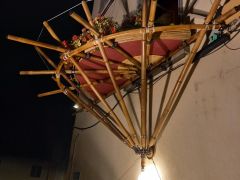Jardinière Balcon - Bambou