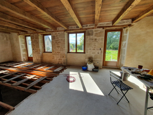 Jointoiement intérieur et correction thermique