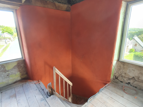 Enduits fins à la chaux