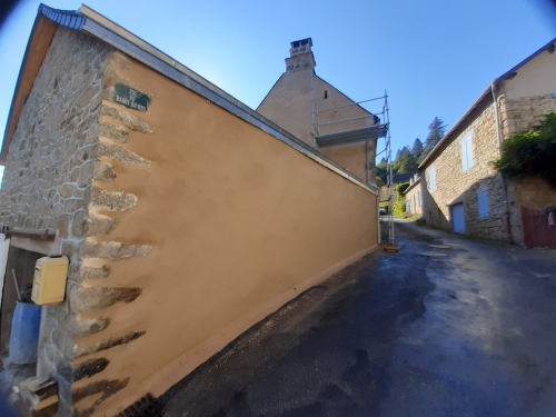 Enduits chaux extérieurs