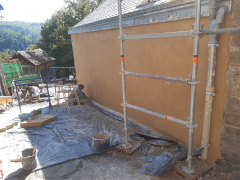 Enduits chaux extérieurs