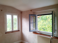 Enduit fin à la chaux 