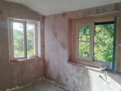 Enduit fin à la chaux 