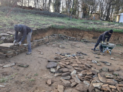 Mur en pierres sèches