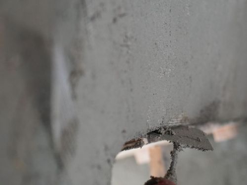 Enduits terre sur bottes de paille&nbsp;