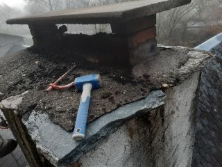 Reprise d'étanchéité de cheminée