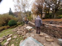 Mur de soutènement pierre