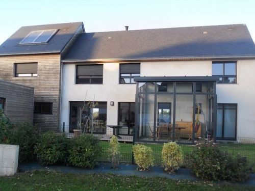 Maison ossature bois/Béton de chanvre