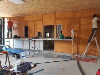 Enduit de terre Sur Fermacell