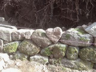 Reprise soutènements pierre sèche