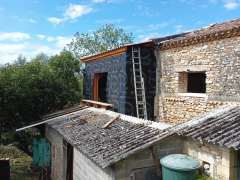 Surélévation MOB isolé en paille avec Yan