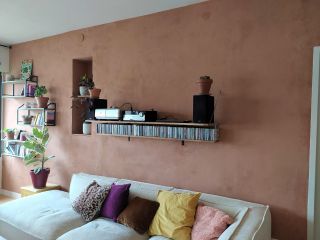 Enduits terre dans appartement Marseillais