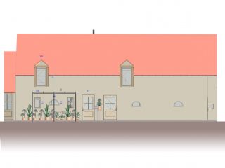 Aménagement d'un logement dans un corps de ferme