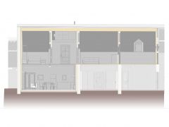 Aménagement d'un logement dans un corps de ferme