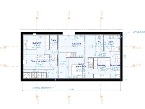Agencement d'un grenier