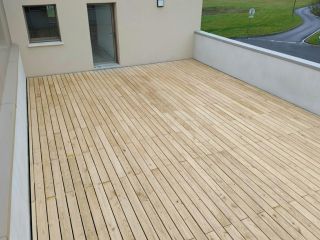 Terrasse bois sur toiture
