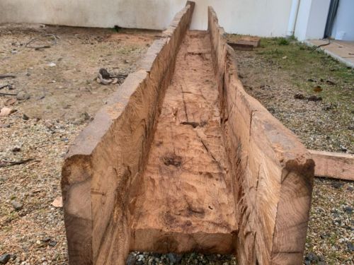 Structure poutre en chêne