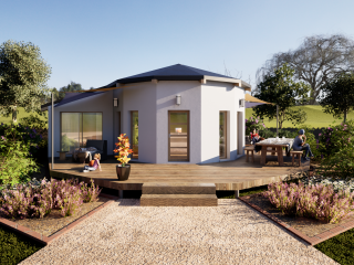 CONCEPTION - Maison pétale