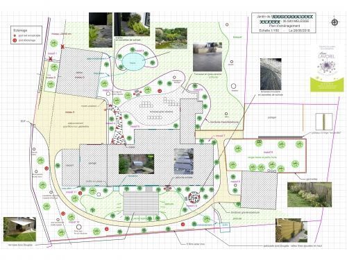Chemin de roses (plans)
