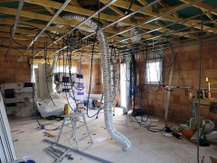 &nbsp;Installation électrique complète — Maison particulière