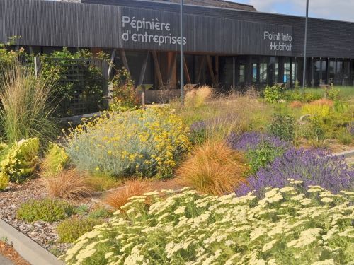 Jardin durable de l'écopôle (photos)