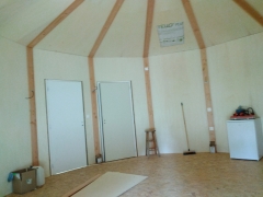 Maison en Pétale de Gaëlle (chantier en cours de finition)