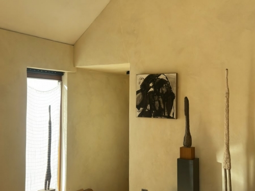 Showroom d'artiste céramiste en chaux