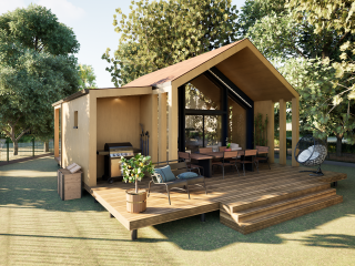 CONCEPTION - Cabanon de vacances
