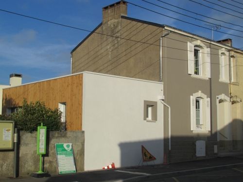 Extension ossature bois