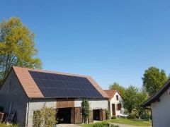 installation photovoltaique 9kw en revente totale à Bizeneuille dans l'allier