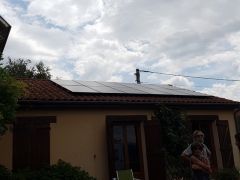 installation photovoltaique 6,5 kw en autoconsommation avec batterie