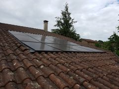 réfection de la totalité de l'installation photovoltaique 