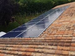 installation photovoltaique 6 kw en autoconsommation avec revente du surplus à pouillé dans le 86