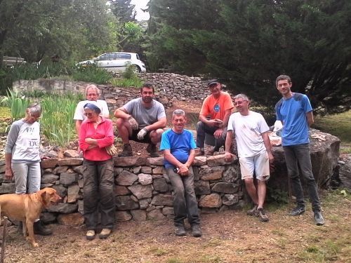 Atelier construction pierres sèches