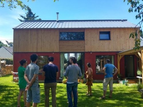 Maison en paille à Saffré