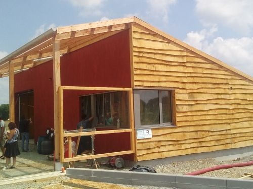 Bureaux de la plateforme biomasse d'Andouillé-Neuville