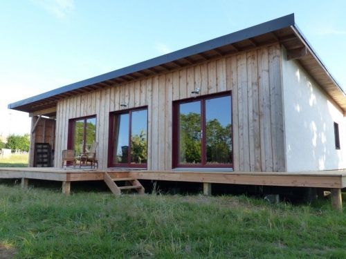 Maison paille Bois et Paille